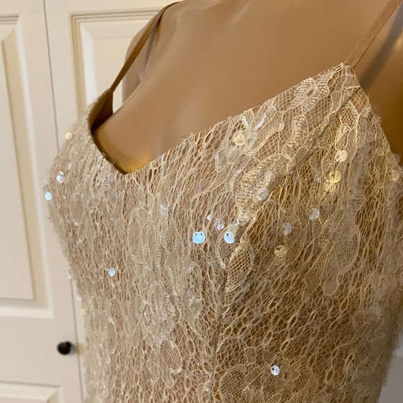 NWT Dress the Population Fit & Flare Dress - M - Picture 2 of 14